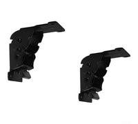 Charnière pliante autobloquante pour meubles - Charnière en fer à ouverture complète à 90° et ouverture complète à 180° avec aileron galvanisé résistant (A)