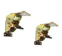 Charnière pliante pour meubles avec verrouillage automatique à 90 degrés et ouverture complète à 180 degrés pour un positionnement sûr et stable avec finition résistante (B)