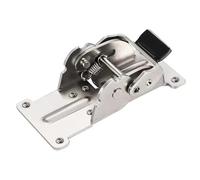 Charnière pliante verrouillable Charnières pliantes autobloquantes à 180/90/0 degrés for pieds de table, rallonges chaise, charnières, quincaillerie meubles, connecteurs(Silver 1Pcs)