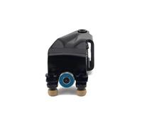Charnière Porte Coulissante Renforcée avec Roue Centrale Bleue pour Glissement Optimal Pièce Rechange pour Porte Latérale Montage Simple sur Points Fixation Multiples, style to 1