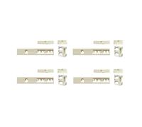 Charnière Porte Réfrigérateur Charnière Réfrigérateur Remplacement | Compatible Avec Siemens ,Compatible Avec Bosch Kit De Montage De Rail De Glissière De Réfrigérateur Intégré 4 Pièces