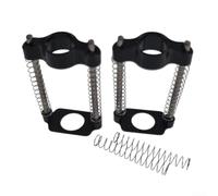 Charnière Potence Pliante Vélo pour brompton Aluminium CNC Charnière | Verrouillage pour rapide, pour zéro vacillement, pliage en secondes, sécurité trajet, aluminium durable(Black)