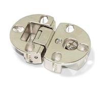 Charnière pour abattant diamètre 35mm finition nickelé - - 1000107