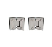 charnière pour paroi de douche， Charnières de porte en verre 90 degrés, 135, 180, accessoires salle douche acier inoxydable 304