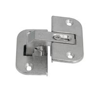 Charnière pour portes à livre, pour armoires à angle, Art. 343.90.700 fuite 4 - 18 mm Angle d'ouverture 150 ° - , à visser