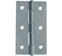 Charnière rectangulaire 80x45mm zingué - - J541570