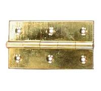 Charnière rectangulaire laiton poli 69/60x35 mm - MONIN - 0691090