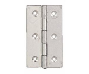 Charnière rectangulaire simple feuille 80X45mm X25 BRICOZOR