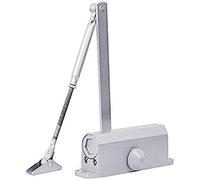 Charnière réglable en aluminium à fermeture automatique - Fixation à ressort unique pour porte résistante au feu pour une sécurité et une durabilité accrues - 1 pièce