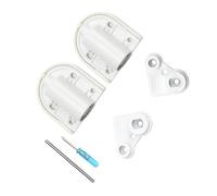 Charnière réglable pour portes de table et d'armoire Amortisseur hydraulique Raccordement de support Charnières à fermeture douce cachées Facile à installer Raccord de support tampon hydraulique