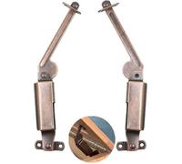 Charnière Ressort Placard Support Porte - Amortisseur Fer, Tampon ressorts, Charnière Maintien de Couvercle pour Placard, cuisine,
