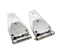 Charnière robuste et épaisse en acier inoxydable 304 for armoire de distribution industrielle, 1 pièce(CL238-4S)