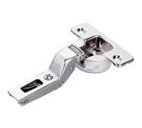 Charnière S700 logica SILENTIA+ coudée de 17mm finition argentée - - C7J6PD9