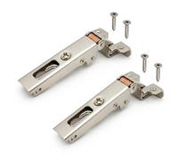 Charnière SALICE pour portes avec profilés métalliques et aluminium, ouverture 105° (2, col 0, porte battante)