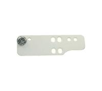 Charniere Blanche Sup.inf. (pivot M8) Pour Refrigerateur Scholtes - C00046893 G