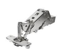 Charnière sensys 165° 8657i - Amortisseur : Avec - Coudure : 0 mm - Décor : Nickelé - Entraxe : 52 mm - Fixation : A tourillons - Montage : En applique - Version : TH53 - HETTICH