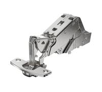 Charnière sensys 165° 8657i - Amortisseur : Avec - Coudure : 9,5 mm - Décor : Nickelé - Entraxe : 52 mm - Fixation : A visser - Montage : En demi-applique - Version : TH52 - HETTICH