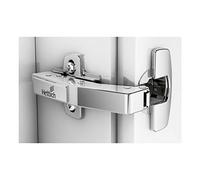 Charnière sensys 8639i w90 - Amortisseur : Avec - Décor : Nickelé - Entraxe : 45 mm - Fixation : Sans outils - Version : TB55 - HETTICH