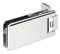 Charnière simple blocage à 90° épaisseur 8 mm chromé brillant STREMLER 3260.30.0RCV