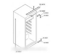 Charniere Superieure Pour Réfrigérateur Bosch B/S/H