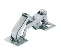 Charnière universelle acier pour meuble - HETTICH - Rectangulaire - L.104 x l.44 mm