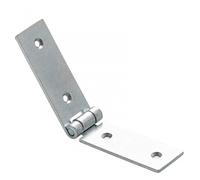 Charnière universelle acier pour meuble, L.30 x l.160 mm