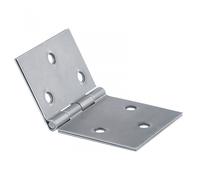 Charnière universelle acier pour meuble, L.50 x l.85 mm