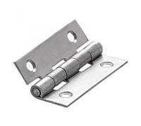 Charnière universelle inox pour meuble, L.40 x l.25 mm