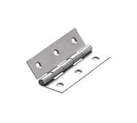 Charnière universelle inox pour meuble, L.60 x l.35 mm