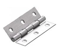 Charnière universelle inox pour meuble, L.70 x l.40 mm