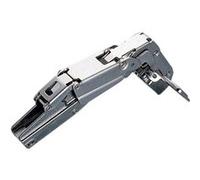 Charnière visser entraxe 48mm ouverture 165° coudage 0 droite finition argentée - - C2AFA99