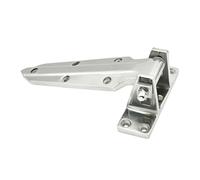 Charnières à montée réversible pratiques pour porte de glacière commerciale avec levage assisté par ressort et construction en alliage Zines Charnières de porte d ' entreposage frigorifique industriel