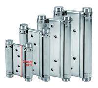 Charnières à ressort (78 mm) en acier inoxydable à double action pour portes battantes, charnière à fermeture automatique pour port