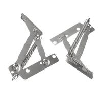 Charnières à ressort à 80 degrés, 2 pièces/paire, supports de levage pliables for portes d'armoires