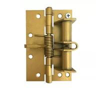 Charnières à Ressort Charnière de fermeture de porte en acier laminé à froid, charnière à ressort auto-conception, for la maison(Gold)