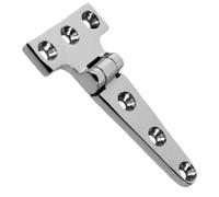 Charnières à sangle - Charnière en T de qualité marine | Porte extérieure antirouille pour abri de jardin, camping-car, yacht, bateau, fonte forgée avec vis, quincaillerie de porte robuste