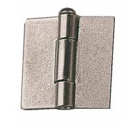 Charnières américaines à souder - acier décapé - hauteur 40 mm - largeur 40 mm MONIN