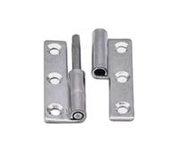 CharnièRes Amovibles Charnière détachable en acier inoxydable, 4 pièces, Joint coulissant, drapeau, charnières de levage, porte détachable(2.5 inch left)