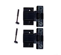 Charnières anti-poussière pour platine Technics SL1200 MK2 MK5 SL1210 - Pièces de rechange avec brosses de nettoyage - Plastique et ensemble de charnières