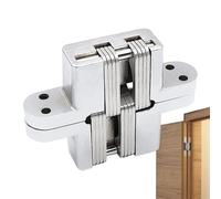 Charnières cachées pour portes : charnières invisibles pour portes secrètes, charnières de porte d'axe cachées portes en bois - meubles utilisés dans les armoires de meubles, la maison, le réservoir