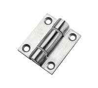 charnières Charnière de porte d'armoire électrique en acier inoxydable 304, couple réglable, arbre intermédiaire for pliante, 1 pièces