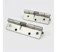 charnières Charnière de porte Invisible en acier inoxydable, tampon hydraulique, fermeture automatique avec positionnement fermée, 1 pièce