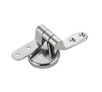 Charnières Charnière de siège, connecteur d'installation de couvercle de toilette, accessoires d'installation, pièces de rechange, porte en alliage de zinc, argent antique