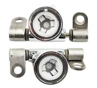 Charnières chromées AI0002100R pour siège de toilette compatible avec Roca Giralda DAMA Senso Easy Release Ensemble amovible