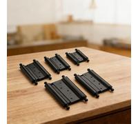 Charnières commerciales à double action avec construction en acier et montage multi-trous pour un alignement constant sur les cadres de portes battantes (15,2 cm)