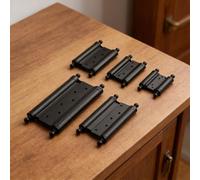 Charnières commerciales à double action avec construction en acier et montage multi-trous pour un alignement constant sur les cadres de portes battantes (20,3 cm)