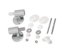 Charnières d'abaissement souples pour sièges de toilettes - Composant ABS - Convient à toutes les charnières de toilettes