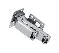 Charnières d'armoires superposées Charnières de po Charnière Hydraulique De Porte D'armoire Meubles À 170 Degrés, Avec Vis, Panneaux Épais Fermeture Douce Et Lente, Garde-robe