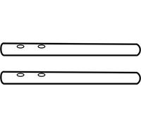 Charnières d'axe pour topcase SHAD SH23/34 et valises latérales