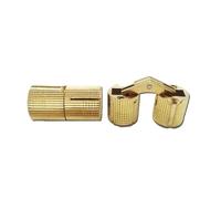 Charnières de baril 1 pièce, armoire cachée cylindrique en cuivre Invisible en laiton 8mm 10mm 12mm 14mm 16mm 18mm charnière de porte for petite boîte(14mm)